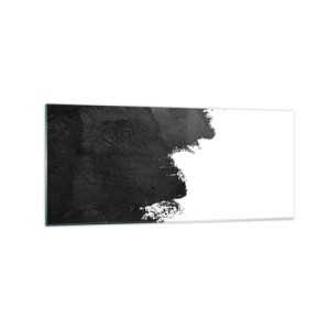 Schilderen op glas - Elementen: aarde - 120x50 cm