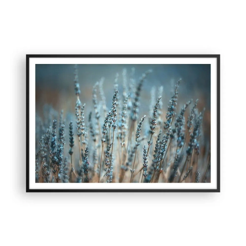 Poster in een zwarte lijst - Geurig korenveld - 100x70 cm