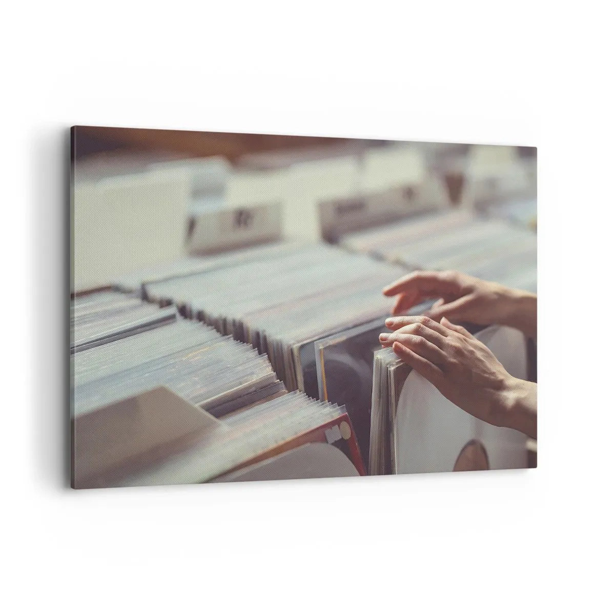 Schilderen op canvas - Op zoek naar emoties - 120x80 cm