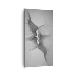 Schilderen op canvas - Kus van de wind - 65x120 cm