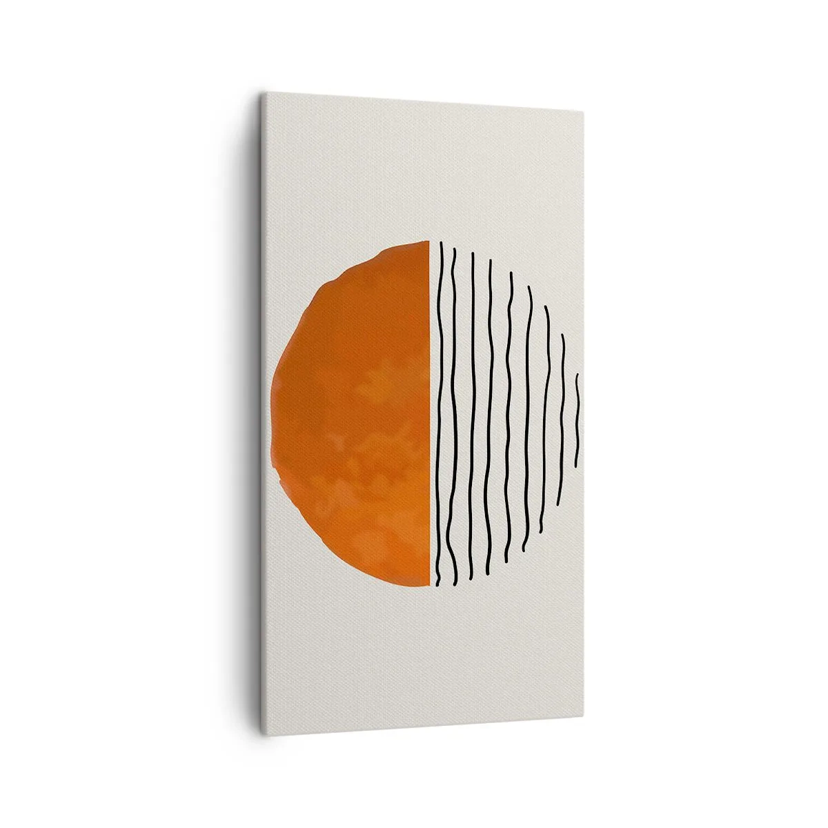 Schilderen op canvas - In het Japanse klimaat - 45x80 cm