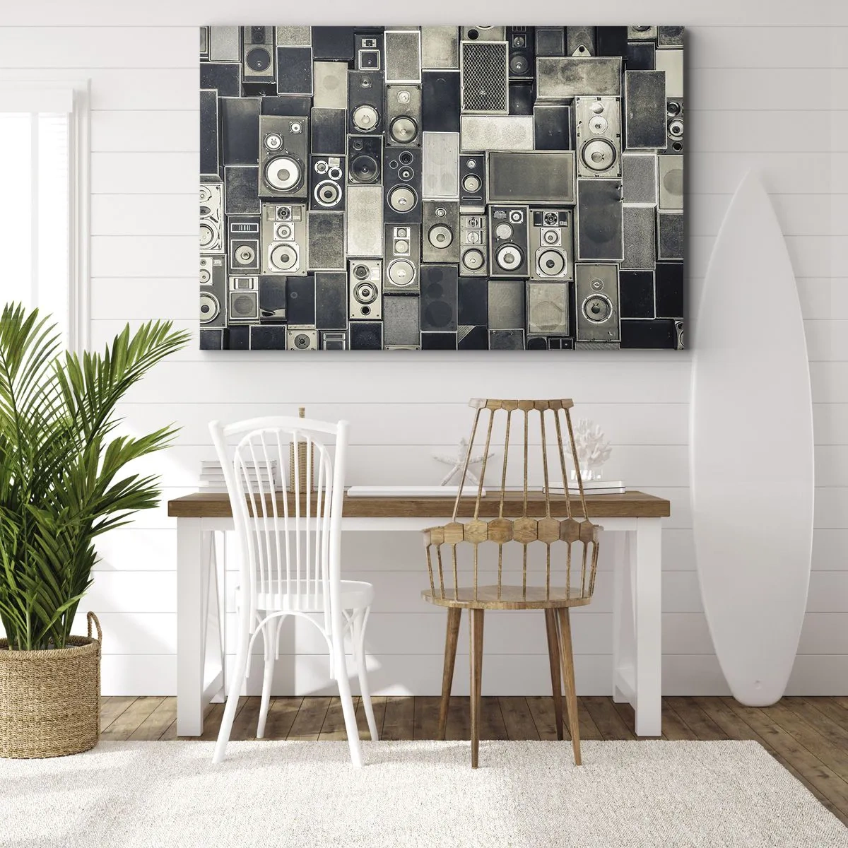 Schilderen op canvas - En alles is goed - 100x70 cm