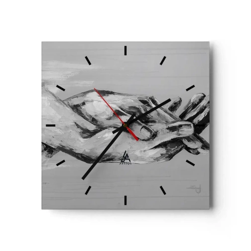 Wandklok - Klok - Begin… - 30x30 cm