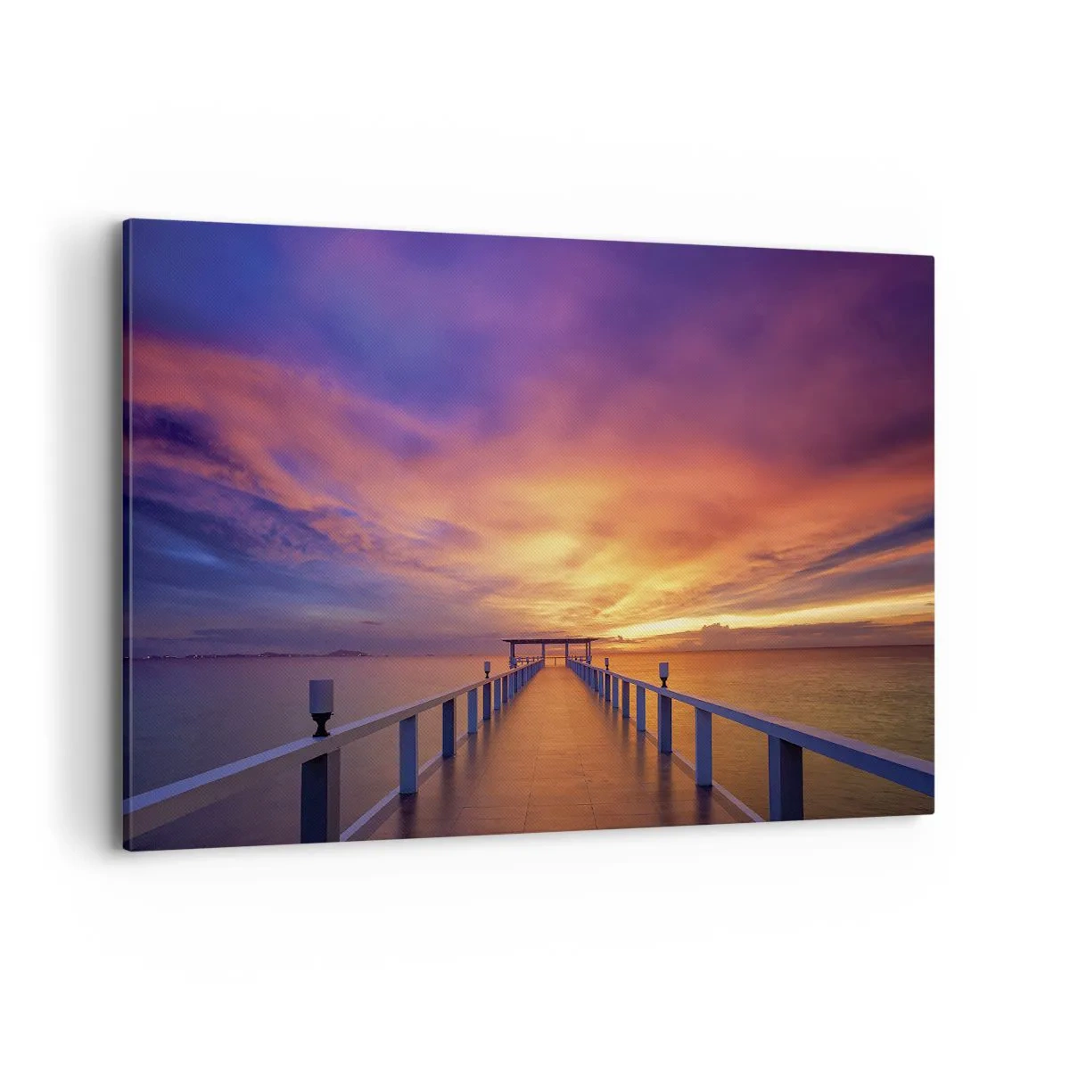 Schilderen op canvas - Zonder einde - 120x80 cm