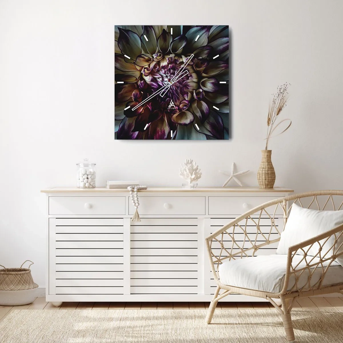 Wandklok - Klok - De hoogtijdagen van de jeugd - 30x30 cm