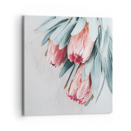 Schilderen op canvas - Schaamt zich voor hun eigen schoonheid - 70x70 cm