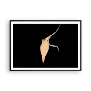 Poster in een zwarte lijst - Elegantie en stijl - 100x70 cm