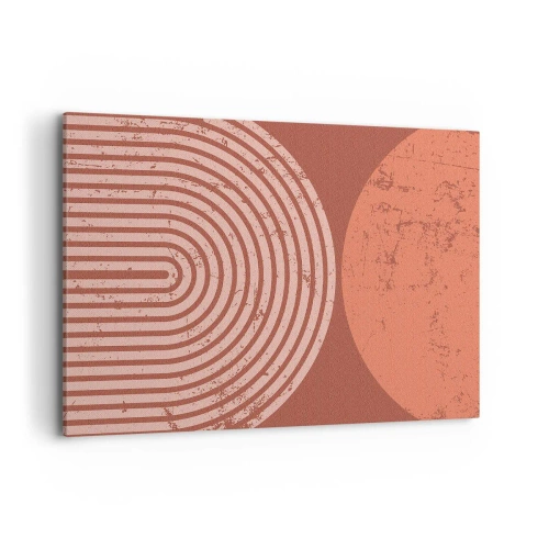 Schilderen op canvas - Een nauwe band - 100x70 cm