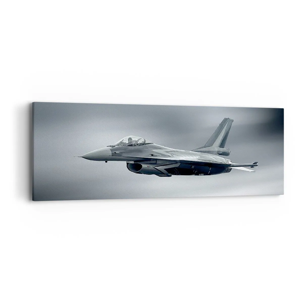 Schilderen op canvas - Ga je de handschoen toewerpen? - 90x30 cm