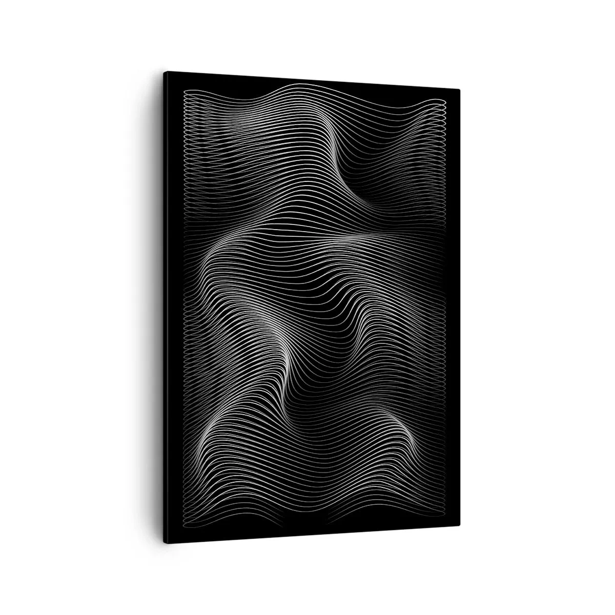 Schilderen op canvas - Dans van licht in de ruimte - 50x70 cm