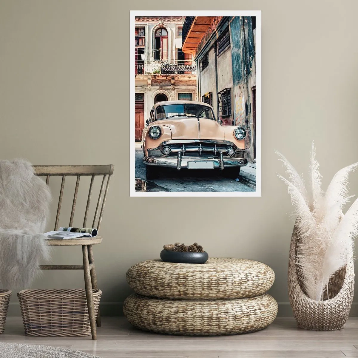 Poster - De siësta in Havana - 50x70 cm