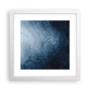 Poster in een witte lijst - diep reiken - 30x30 cm