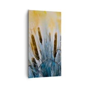 Schilderen op canvas - De kou van het water, de hitte van de zon - 65x120 cm