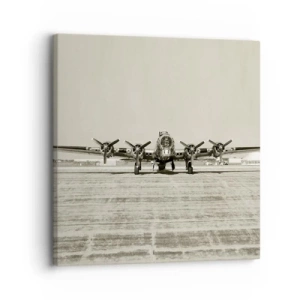 Schilderen op canvas - Zoals altijd klaar - 30x30 cm