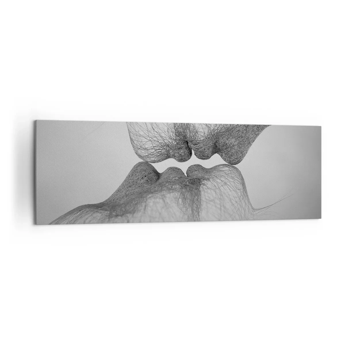 Schilderen op canvas - Kus van de wind - 160x50 cm