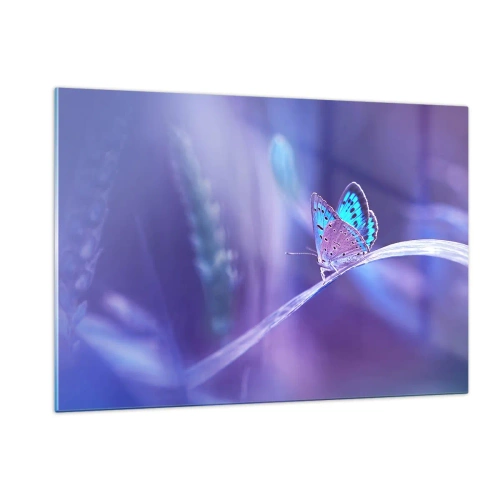 Schilderen op glas - Een juweel van de natuur - 120x80 cm