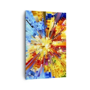 Schilderen op canvas - In medias res - 80x120 cm