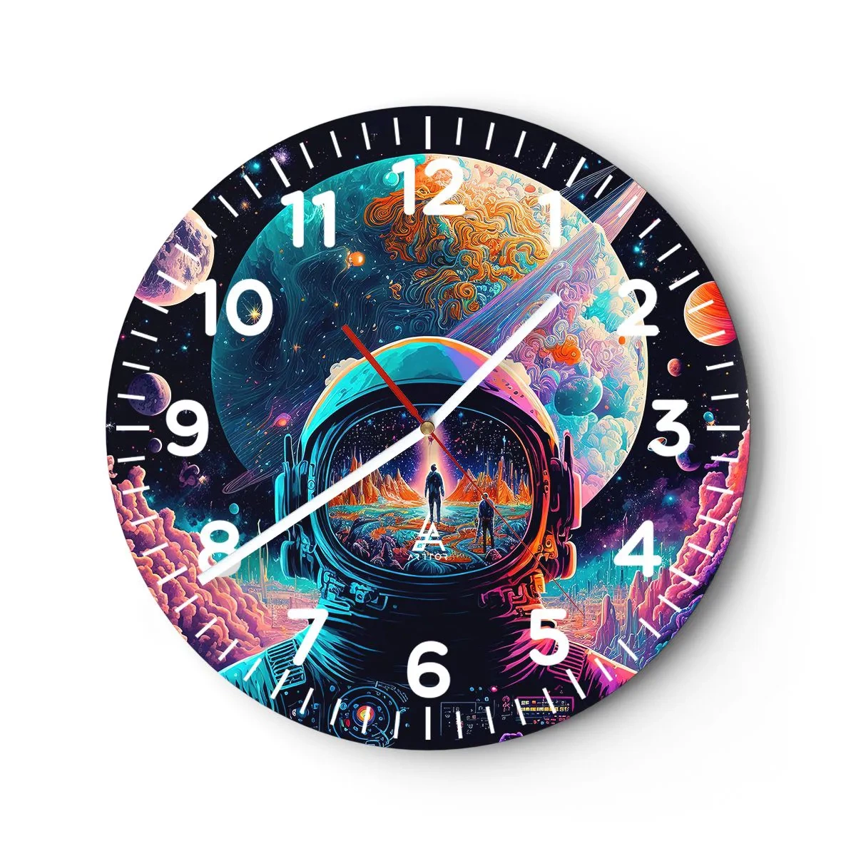 Wandklok - Klok - Filosofen hebben er niet van gedroomd - 30x30 cm