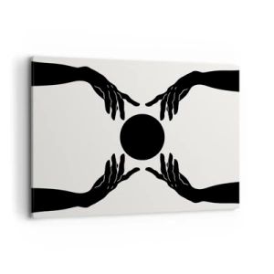 Schilderen op canvas - Geheim teken - 100x70 cm