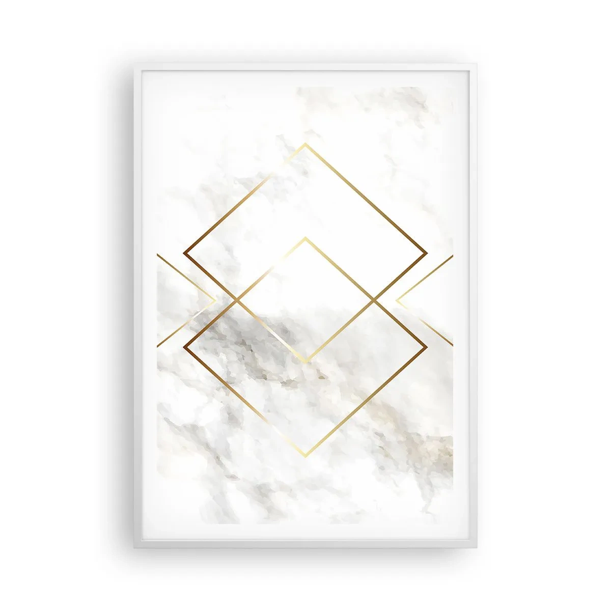 Poster in een witte lijst - Een uitzicht tot in het oneindige - 70x100 cm
