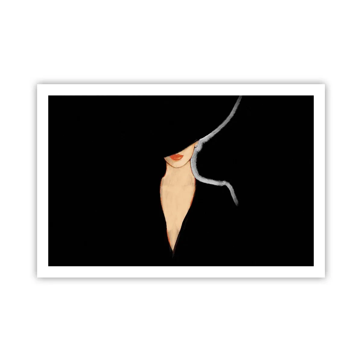 Poster - Elegantie en stijl - 91x61 cm
