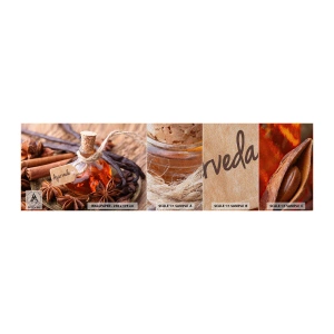 Fotobehang Monster Premium Sand - Naar de eenheid van lichaam en geest - Kaneel, Anijs, Vanille - 100x30 cm