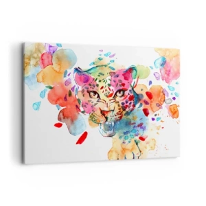 Schilderen op canvas - Schoonheid en het beest - 120x80 cm