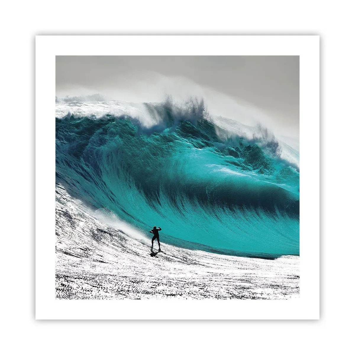 Poster - Uitdaging aanvaard - 50x50 cm