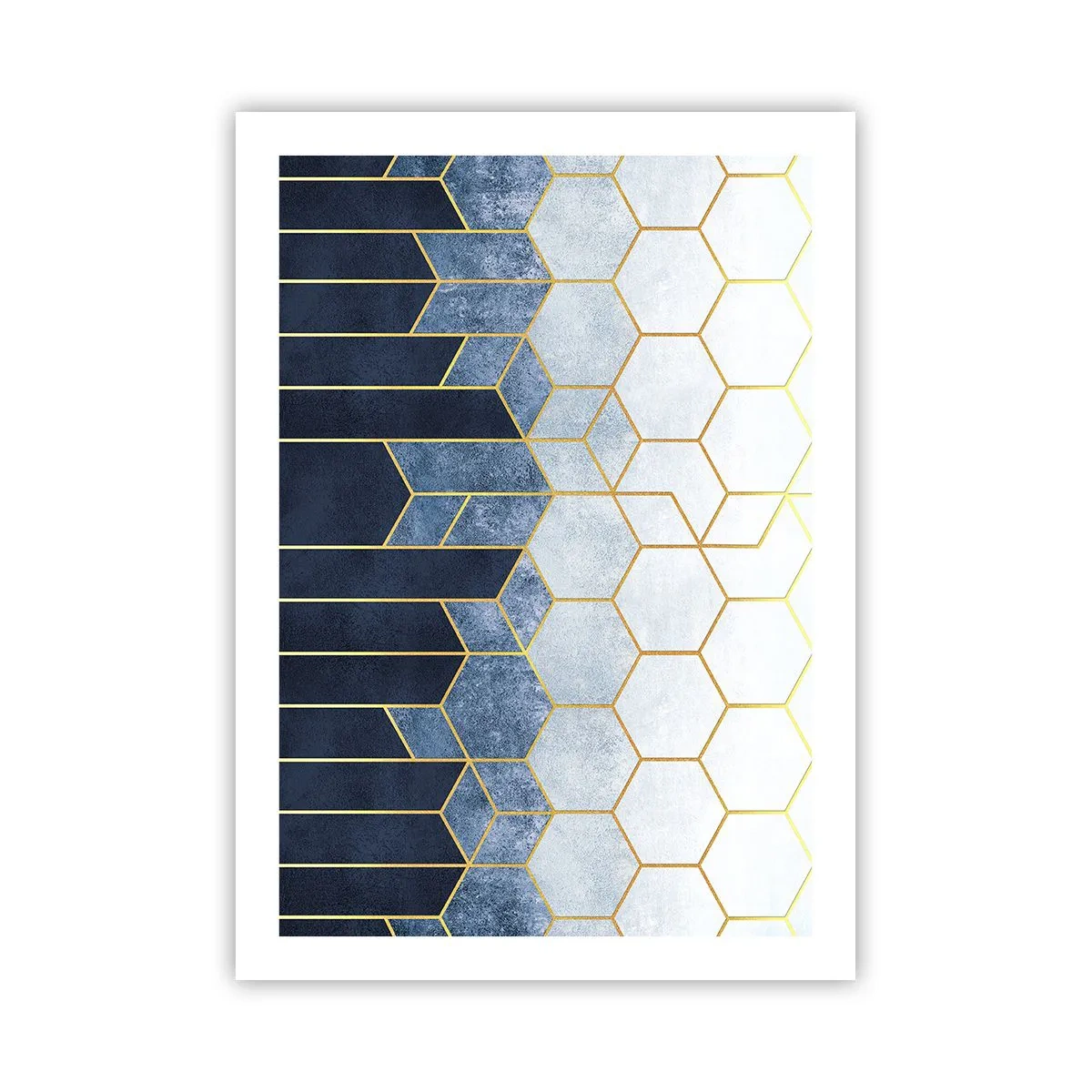 Poster - Compositie in een gesyncopeerd ritme - 50x70 cm