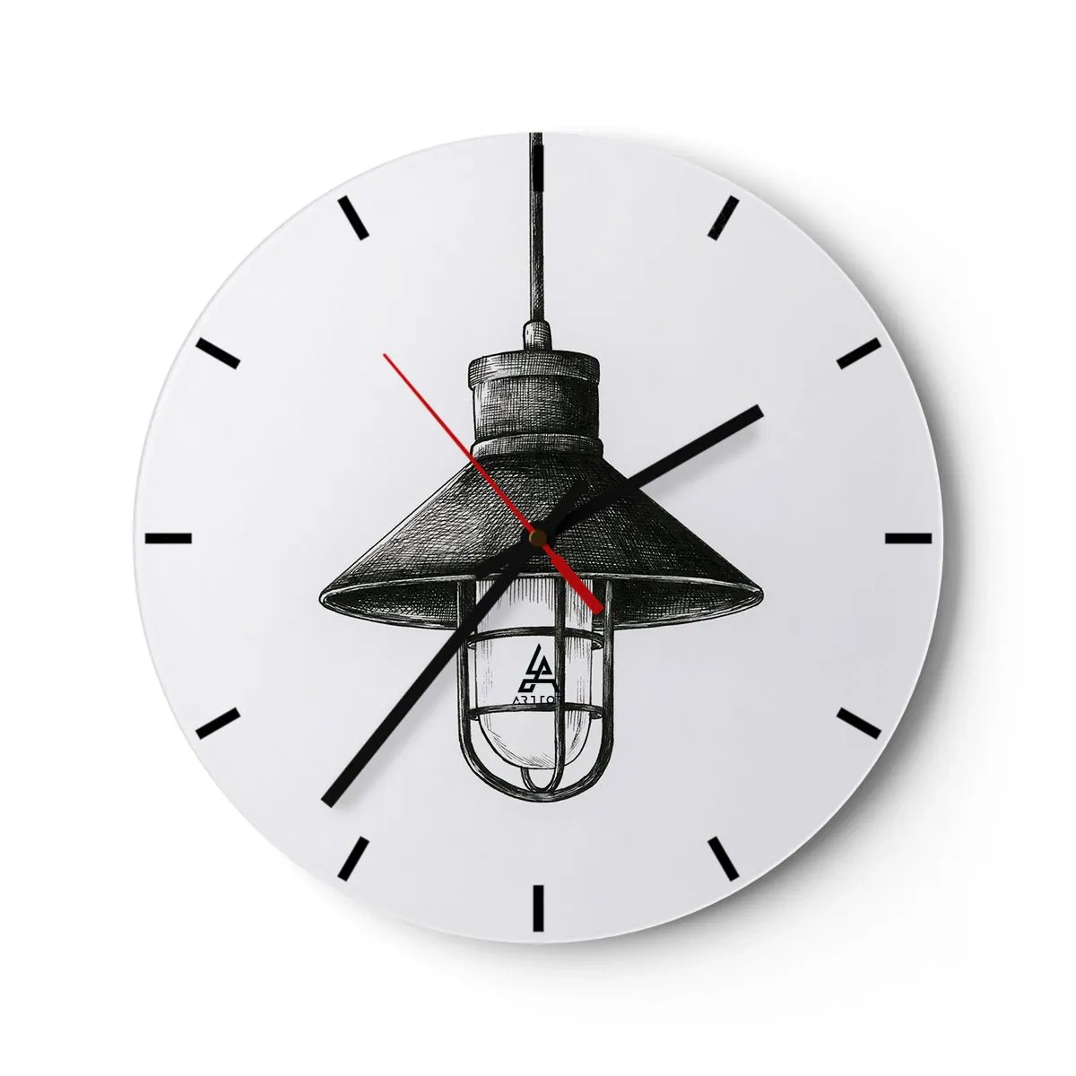 Wandklok - Klok - Zoals jaren geleden… - 30x30 cm