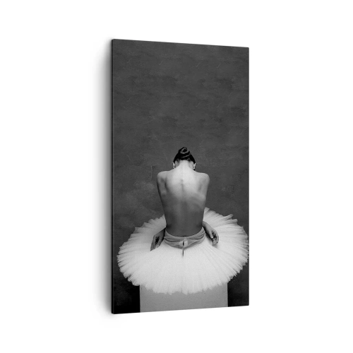 Schilderen op canvas - Het bloeit gewoon - 45x80 cm