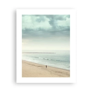 Poster - op zoek naar vrede - 40x50 cm