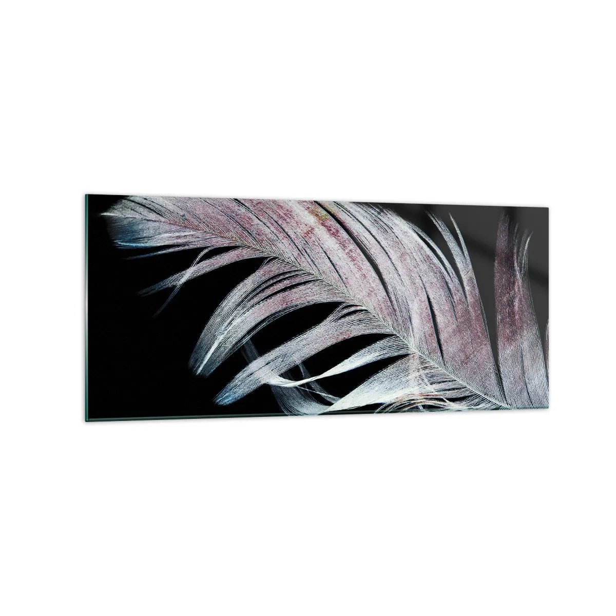 Schilderen op glas - Denk aan aanraking - 120x50 cm