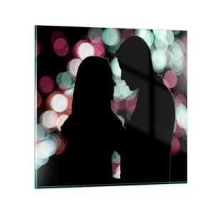 Schilderen op glas - Ja! - 70x70 cm