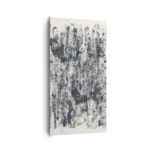 Schilderen op canvas - Mistige compositie - 65x120 cm