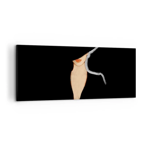 Schilderen op canvas - Elegantie en stijl - 100x40 cm