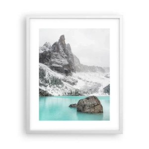 Poster in een witte lijst - Bewakend - 40x50 cm