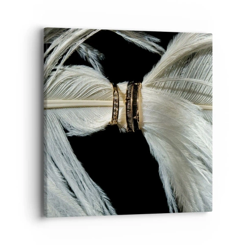 Schilderen op canvas - ... en ik zal je niet verlaten ... - 40x40 cm