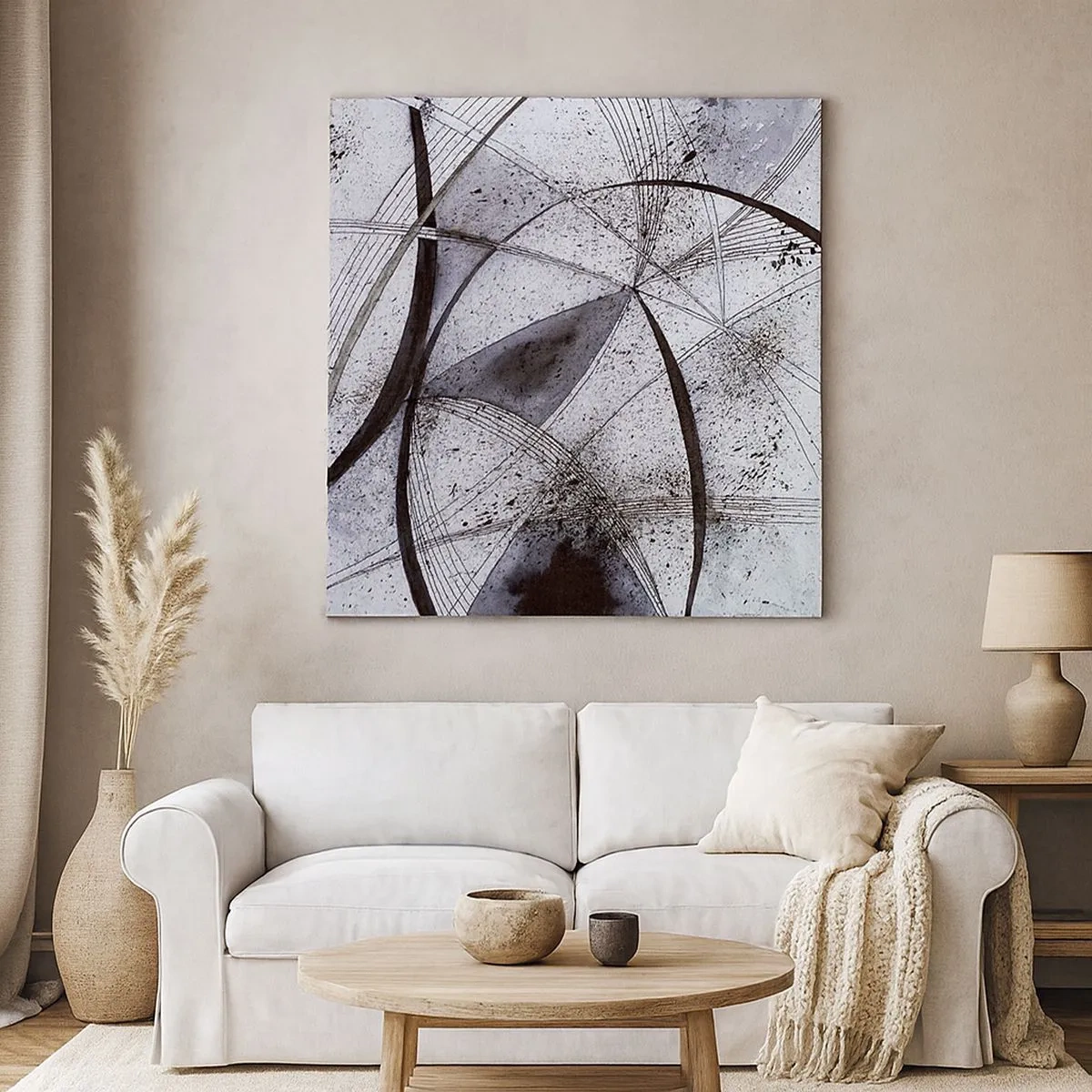 Schilderen op canvas - Futuristische fantasie - 30x30 cm