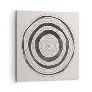 Schilderen op canvas - Wat belangrijk is, is wat er tussenin zit - 60x60 cm