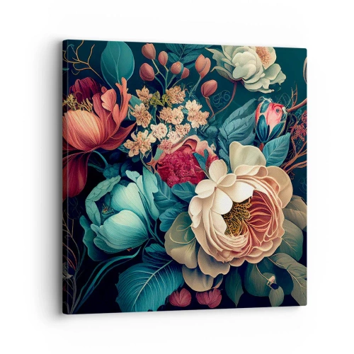 Schilderen op canvas - 19e-eeuwse charme - 30x30 cm