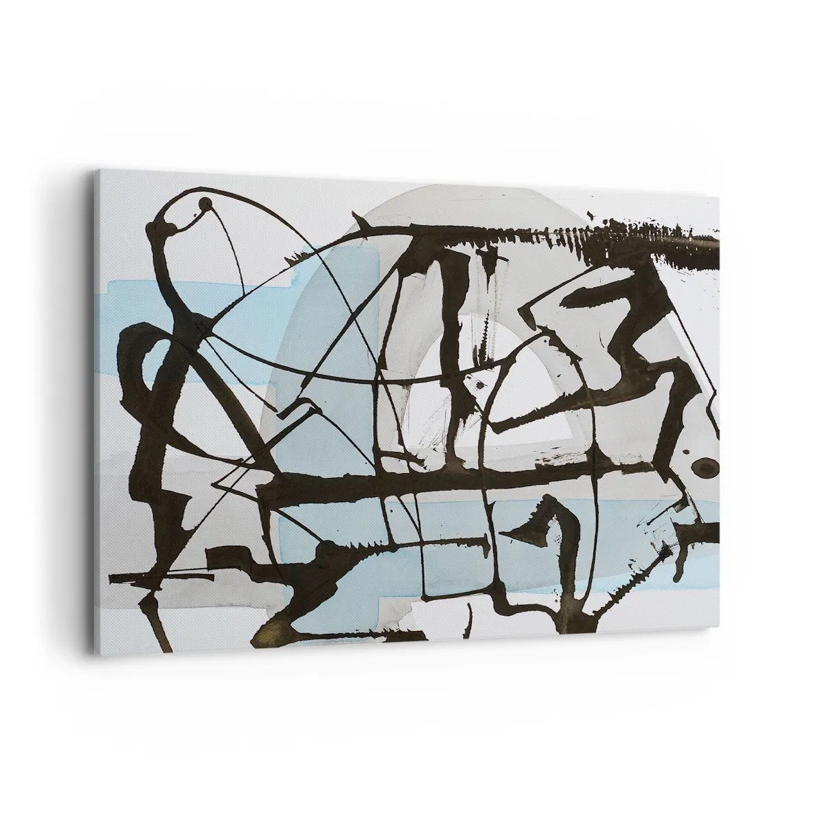 Schilderen op canvas - Toch blauw - 100x70 cm