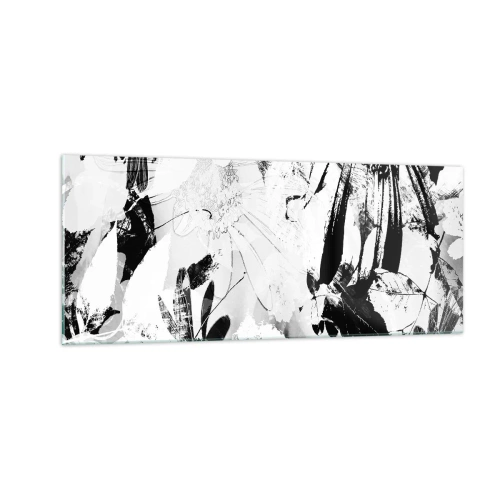 Schilderen op glas - Herfst in cameralens - 100x40 cm