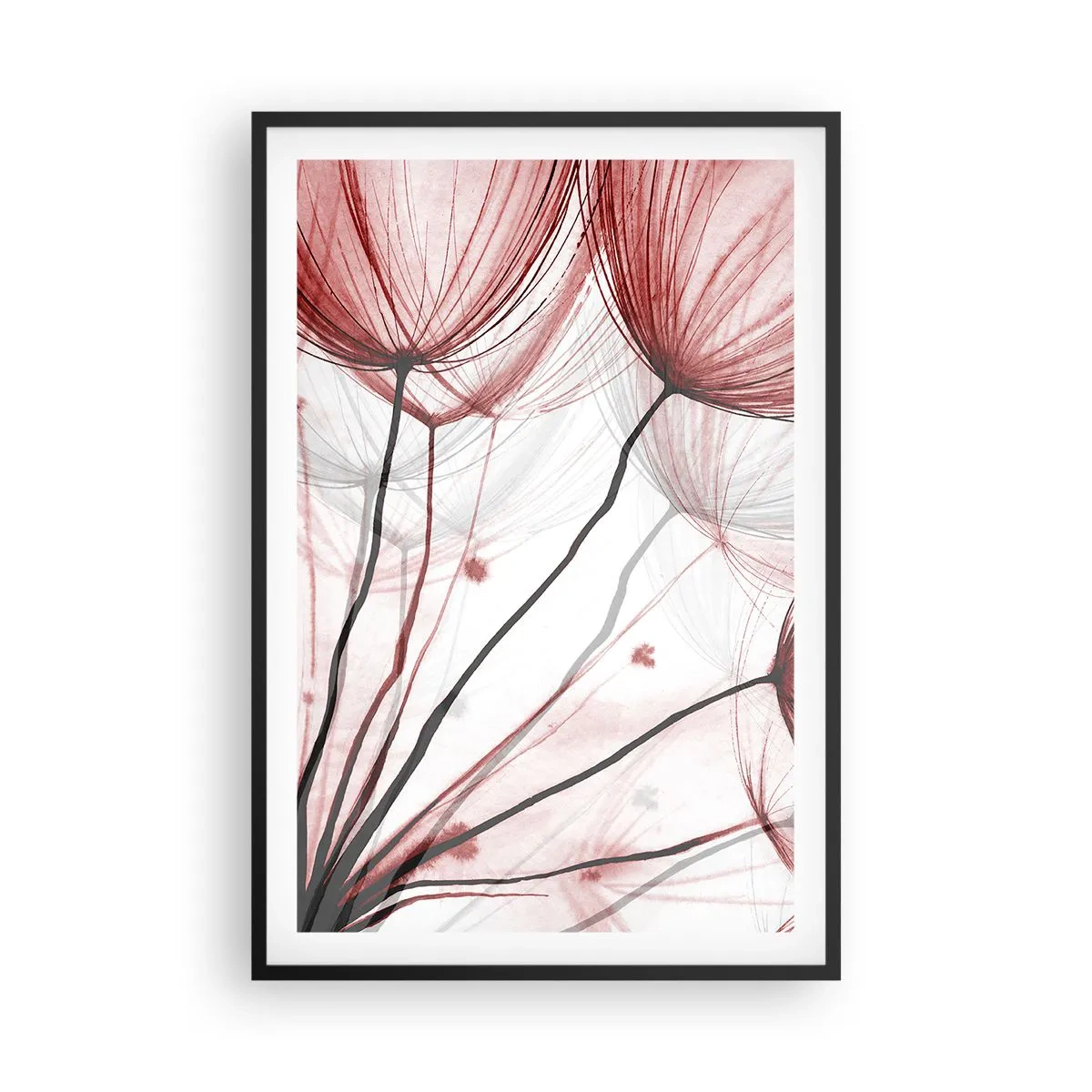 Poster in een zwarte lijst - Vóór het vertrek - 61x91 cm