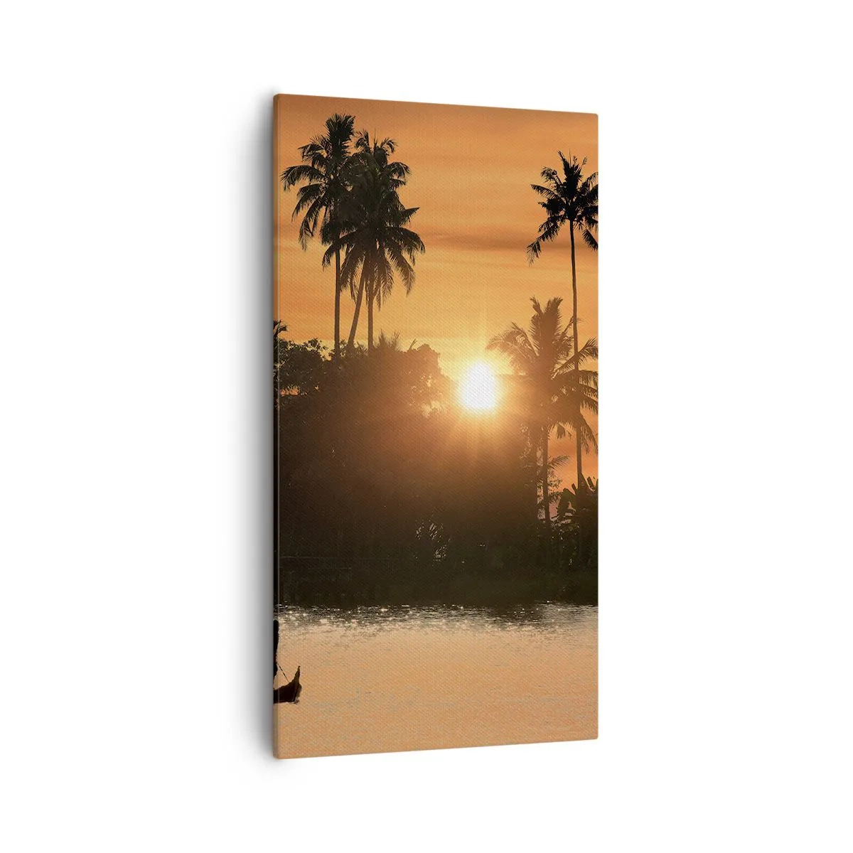 Schilderen op canvas - Tijd om te ontspannen - 55x100 cm