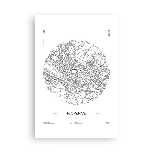 Poster - Anatomie van Florencia - 61x91 cm