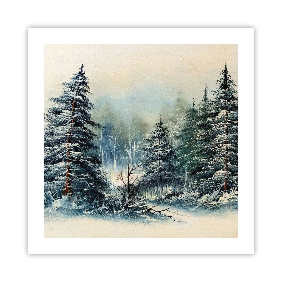 Poster - Klaar voor kerst - 50x50 cm