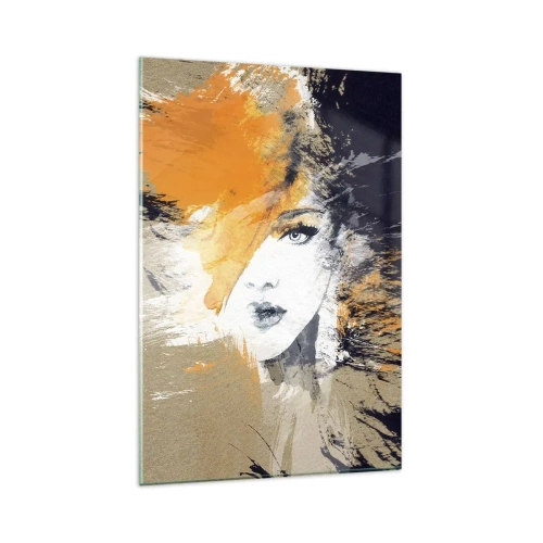 Schilderen op glas - En er is licht - 80x120 cm