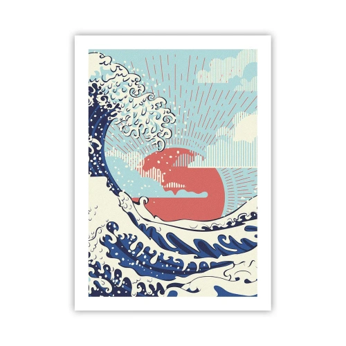 Poster - Van Japanse inspiratie - 50x70 cm