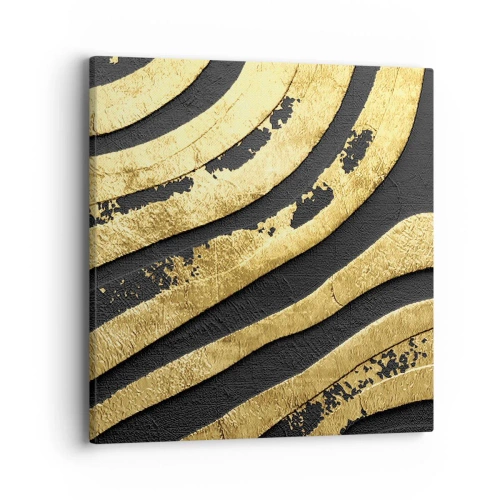 Schilderen op canvas - Alles vloeit - 40x40 cm